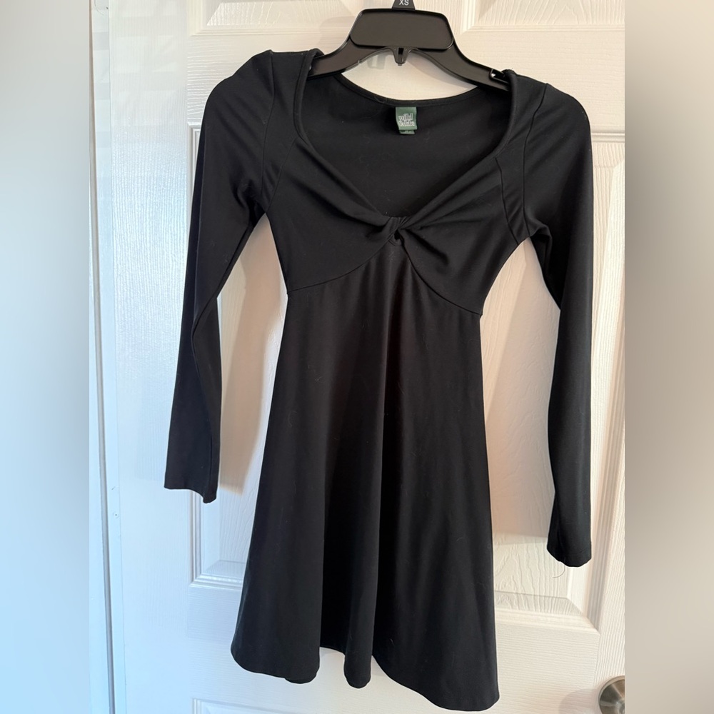 Wild Fable Black Long Sleeve Dress